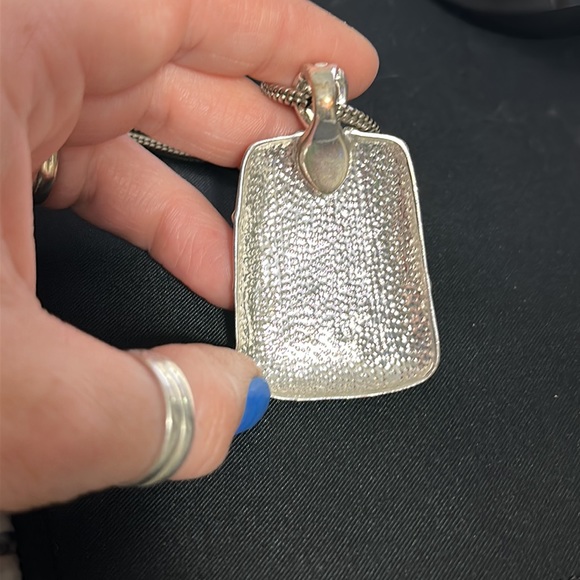 Vintage Ammolite Large Pendant - Picture 5 of 5